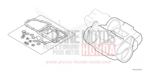 DICHTUNG SATZ B CB1000RAP de 2023